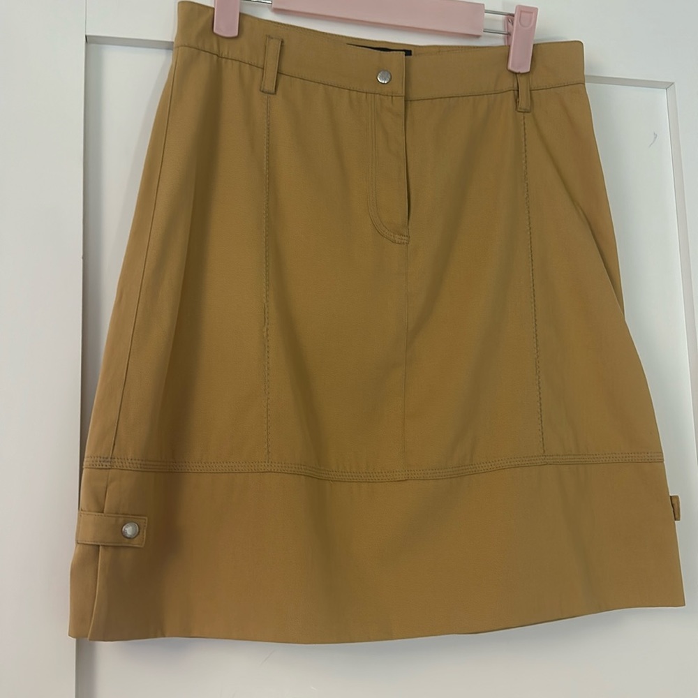 Piazza Sempione Camel Skirt, Size IT40